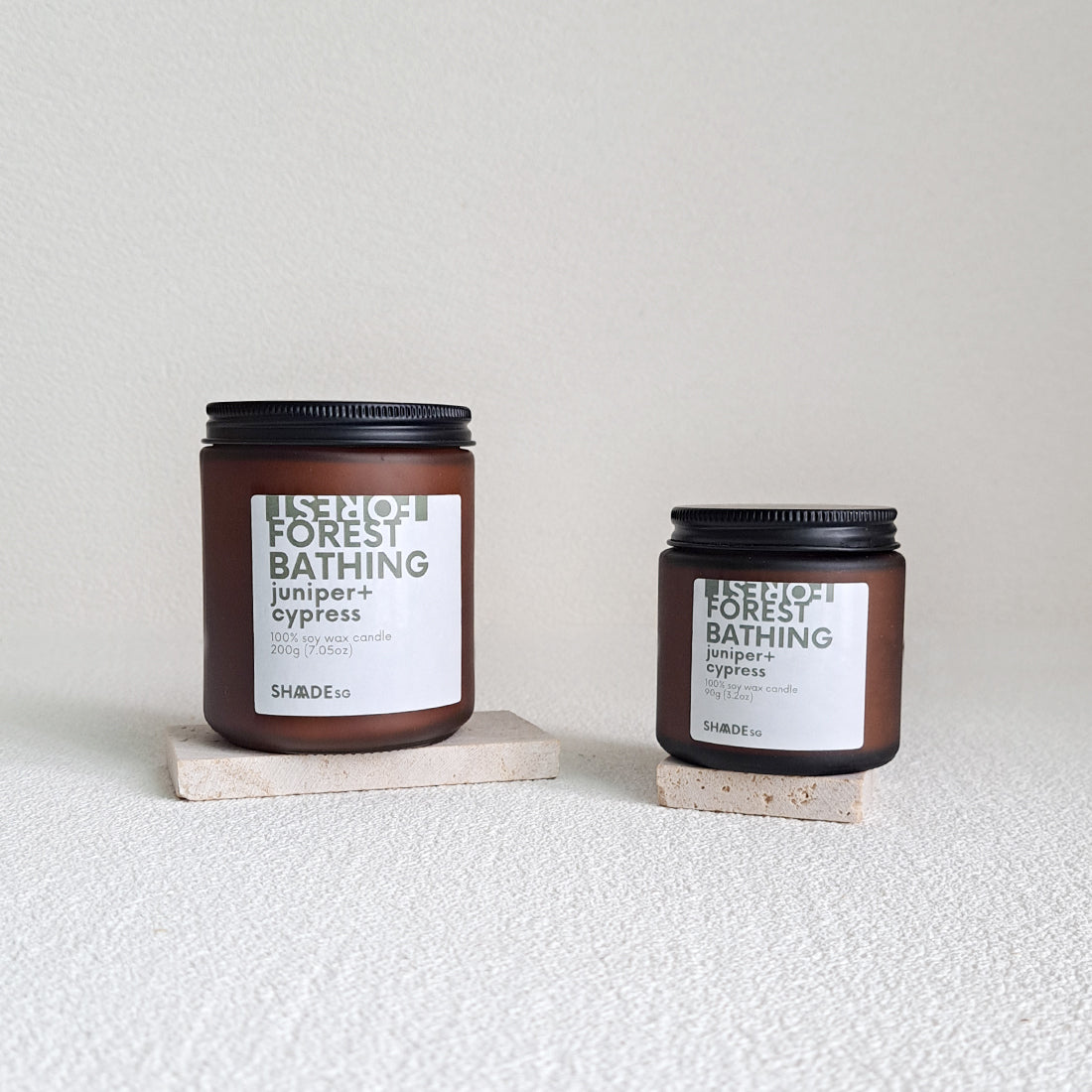 forest bathing . juniper + cypress candle