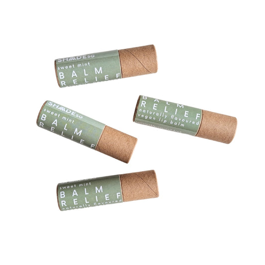 flavoured lip balm . sweet mint