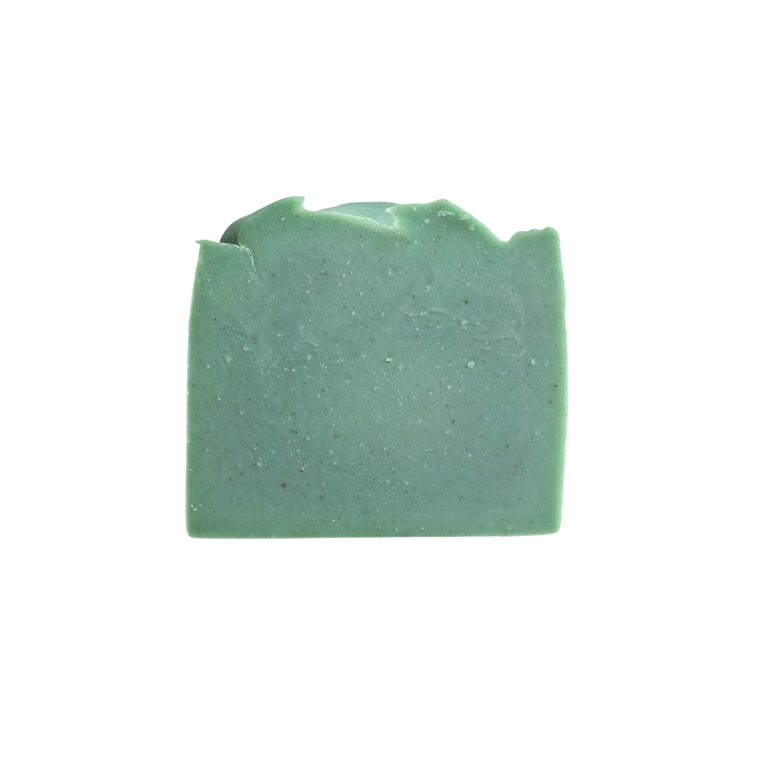 spirulina scrub . peppermint rosemary patchouli soap