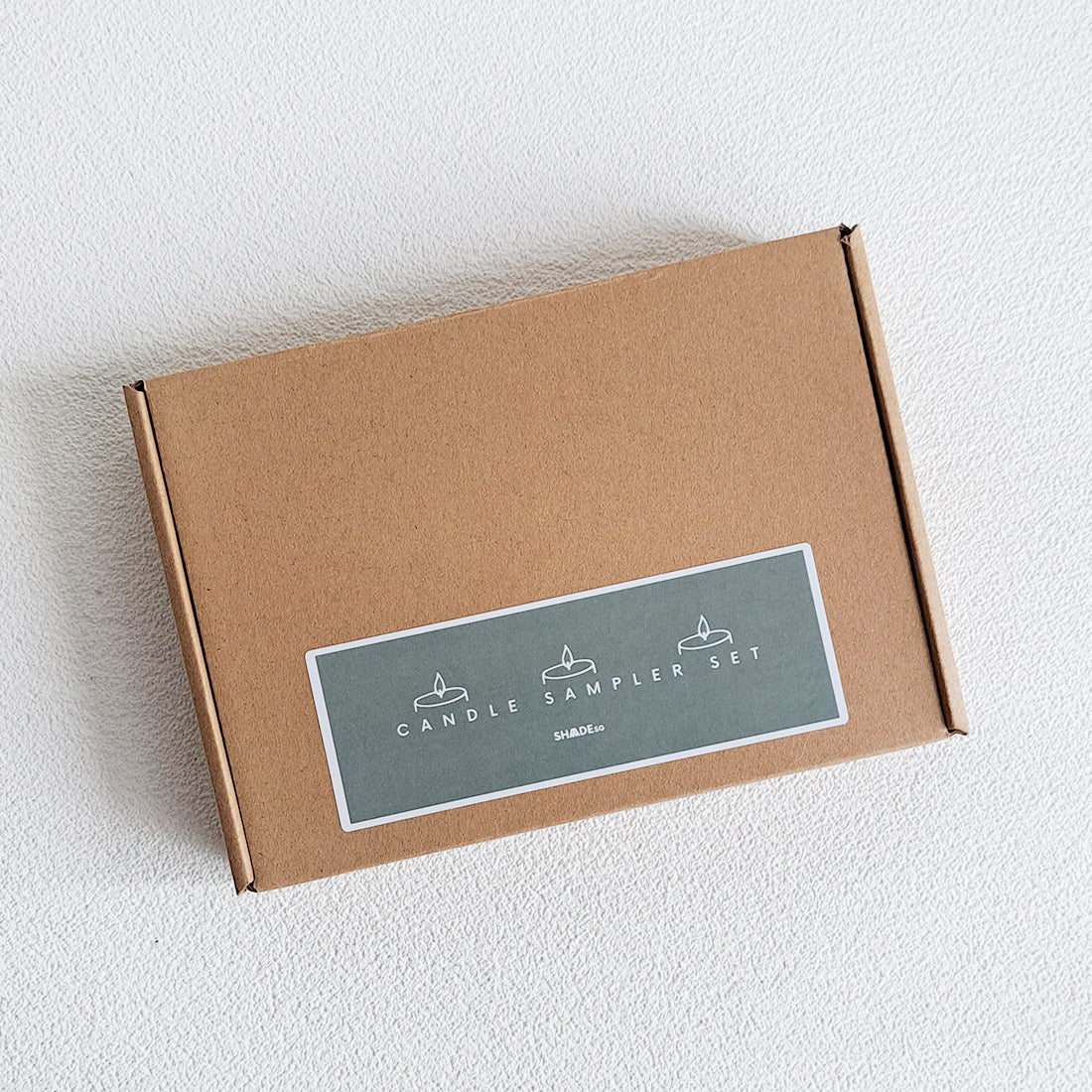 candle sampler set with 12 tea lights