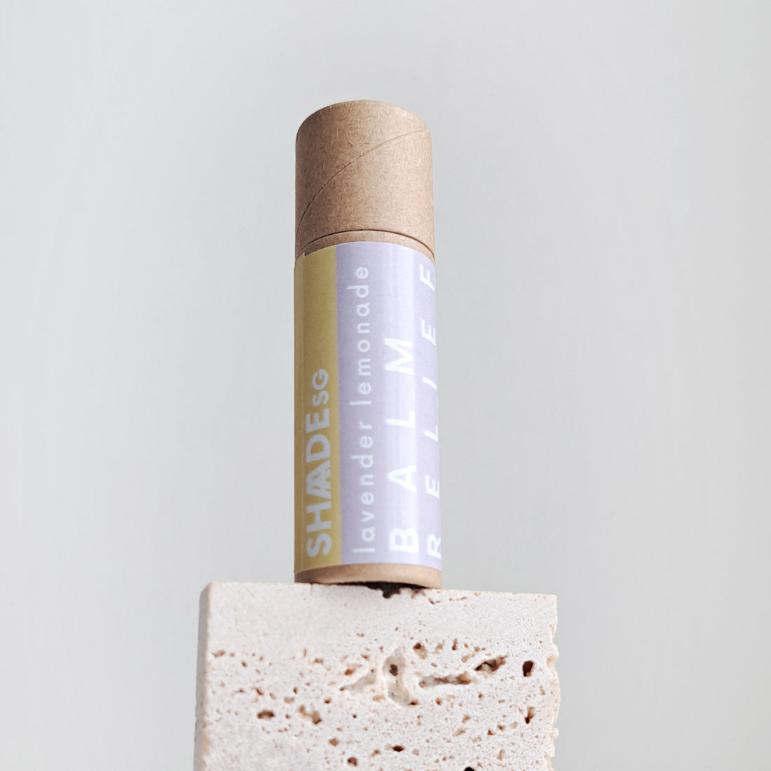 lavender lemonade flavoured vegan lip balm