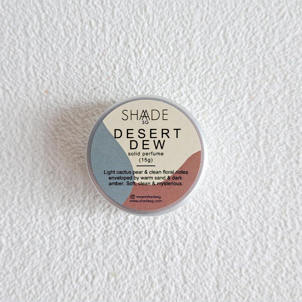 desert dew vegan solid perfume cologne fragrance