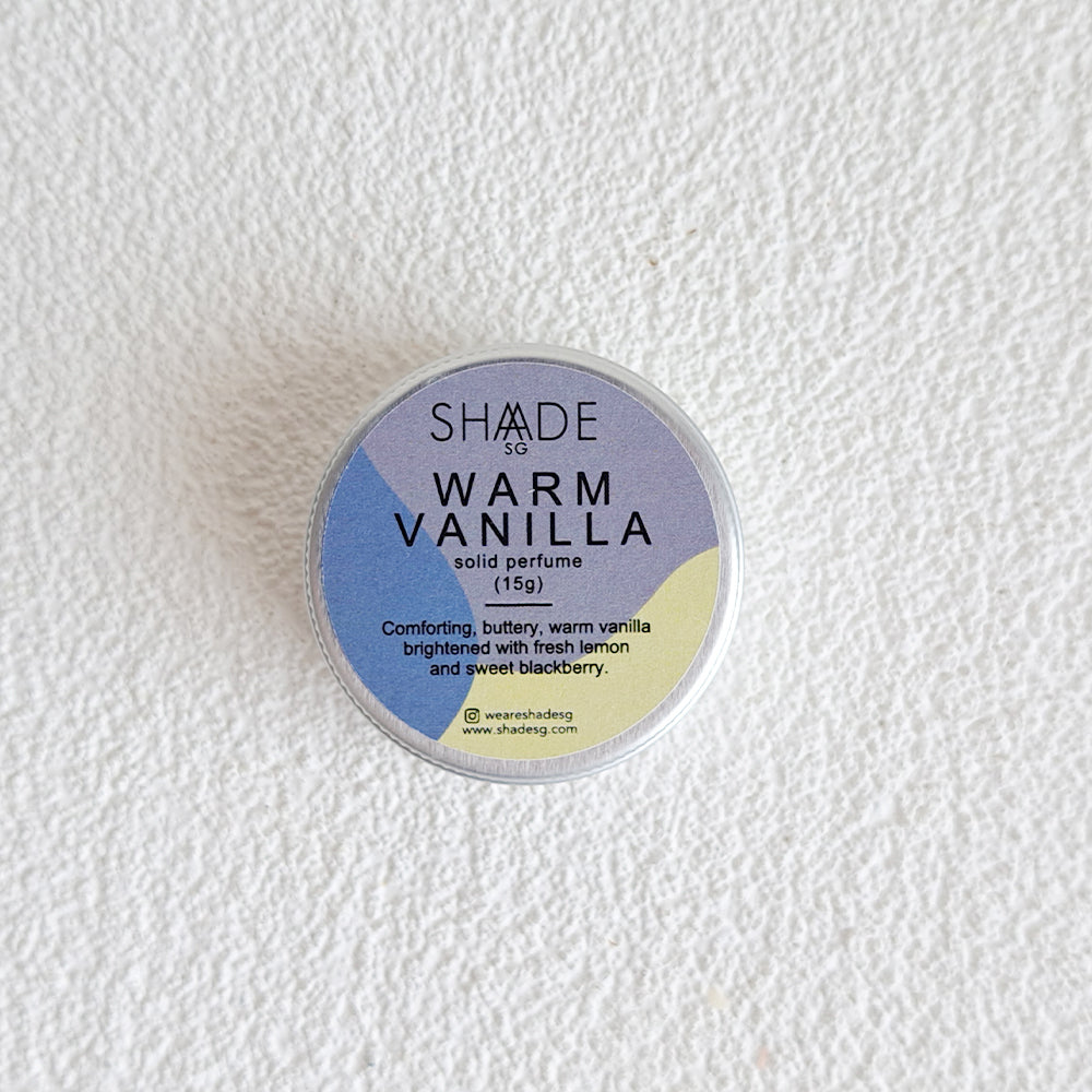 warm vanilla vegan solid perfume cologne fragrance