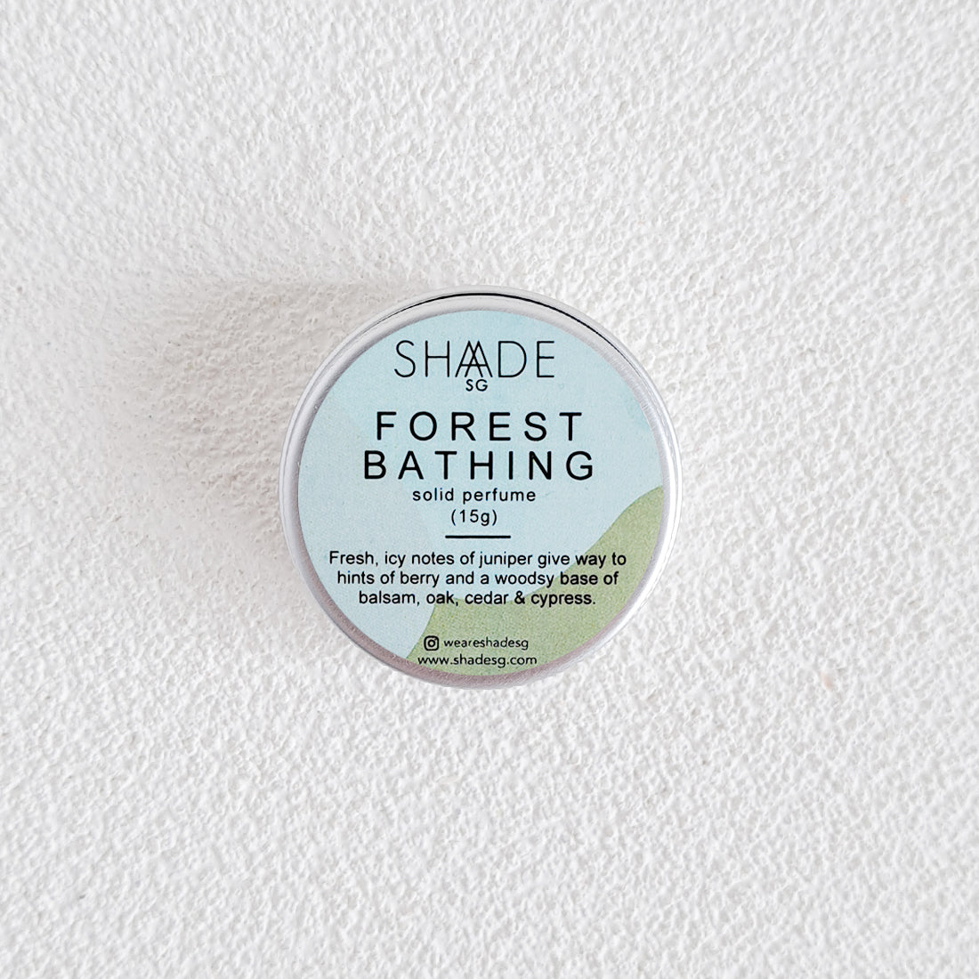 forest bathing vegan solid perfume cologne fragrance