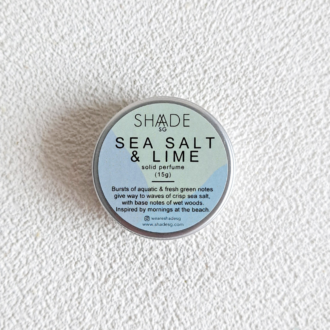 sea salt lime vegan solid perfume cologne fragrance