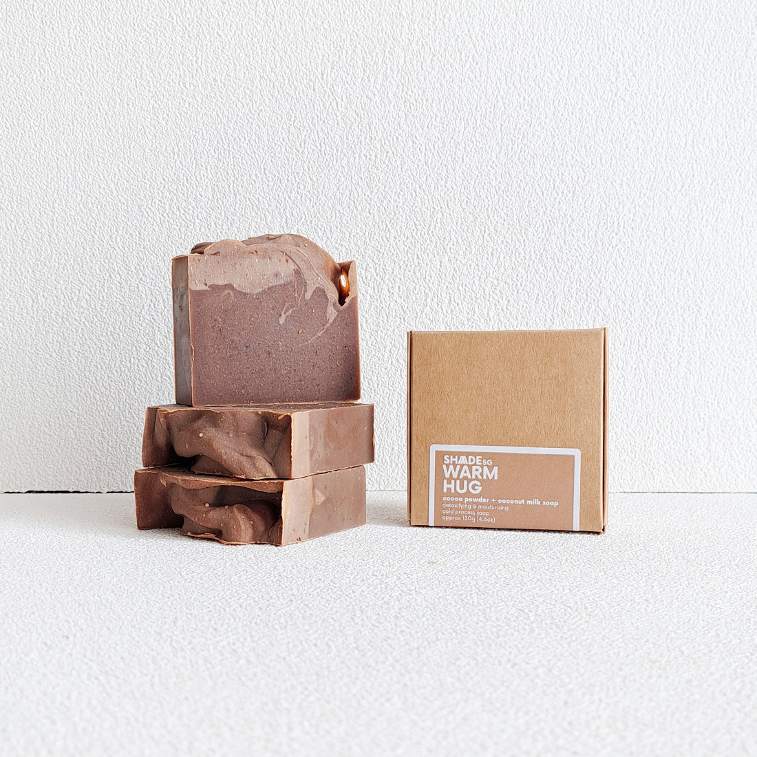 warm hug vanilla scented coconut milk vegan bar soap