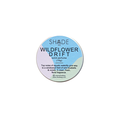 solid perfume . wildflower drift