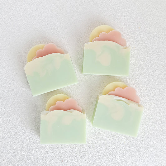 sun and cloud gift bar soap